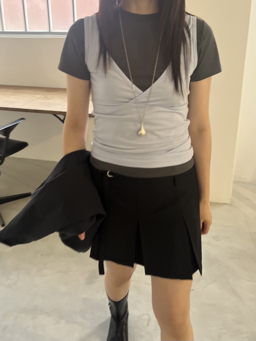 NEAR LEAP-P韓國直郵㊣東大門實拍女裝新款休閑推薦吊帶背心NEAR LEAP吊帶/背心