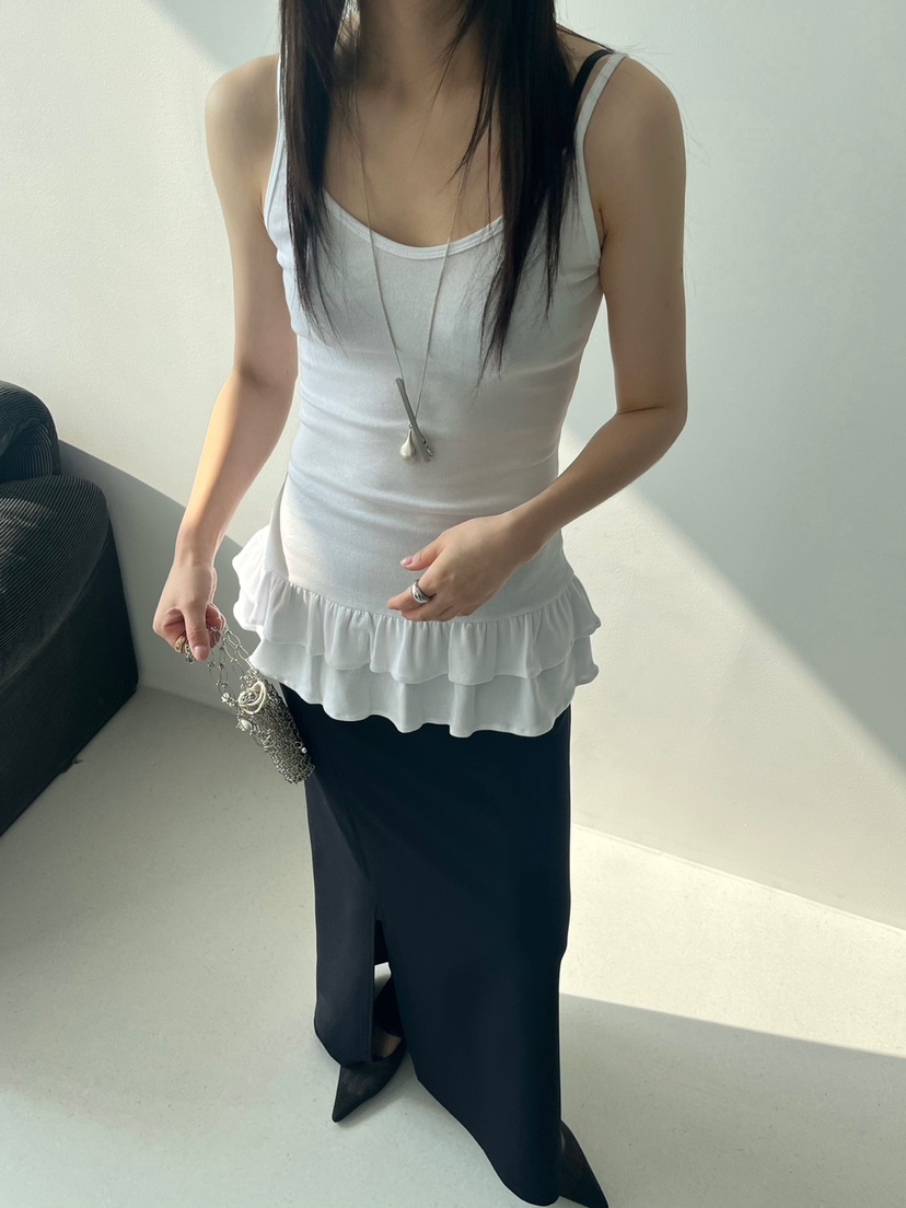 NEAR LEAP-P韓國㊣直郵東大門代購女裝新品休閑人氣吊帶背心NEAR LEAP吊帶/背心