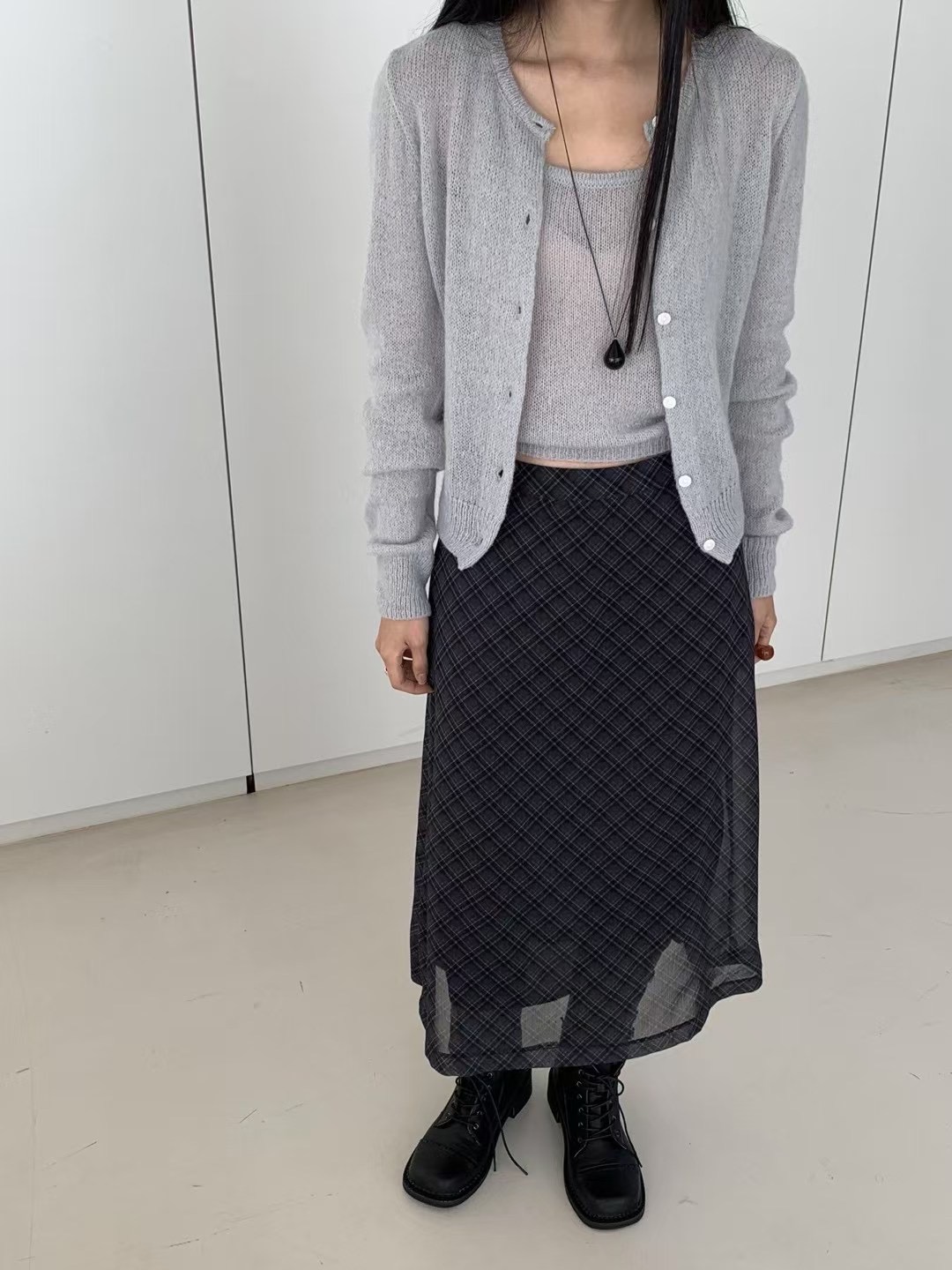 HANDER韓國直郵㊣女裝新品推薦休閑25春夏熱賣時尚人氣針織衫HANDER針織衫