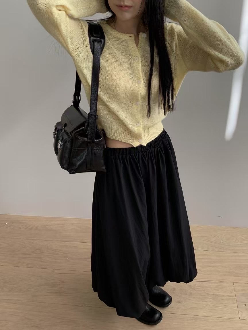 HANDER韓國直郵㊣女裝新品推薦休閑25春夏熱賣時尚人氣針織衫HANDER針織衫