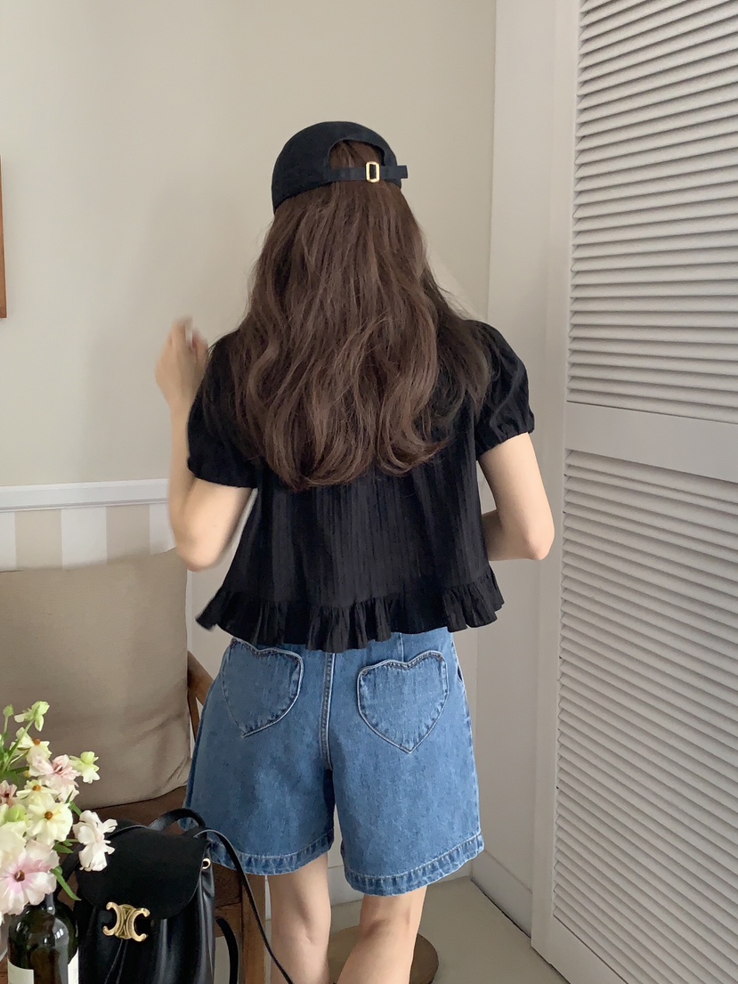 FORMSTUDIO韓國直郵㊣東大門實拍女裝新款休閑熱賣襯衫蕾絲衫FORMSTUDIO襯衫/蕾絲衫