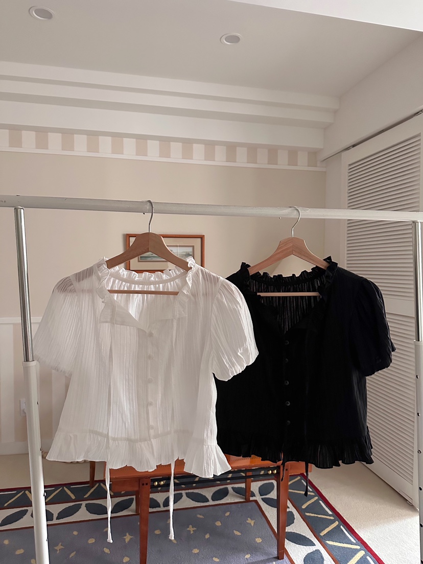 FORMSTUDIO韓國直郵㊣東大門實拍女裝新款休閑熱賣襯衫蕾絲衫FORMSTUDIO襯衫/蕾絲衫