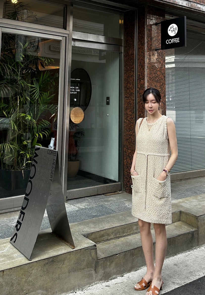 AWESOME-L韓國㊣直郵東大門代購女裝新款人氣休閑推薦連衣裙AWESOME-L連衣裙