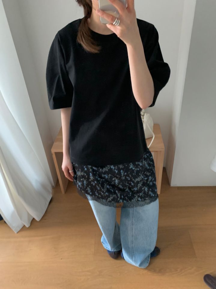 MARE直郵韓國代購㊣女裝新品休閑25春夏熱賣推薦人氣時尚T恤MARET恤圖色4