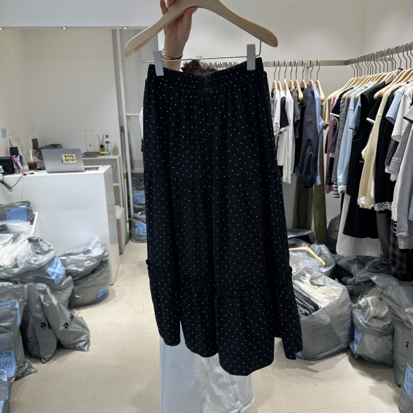 RICH SISTER韓國直郵㊣女裝新品休閑推薦人氣25春夏熱賣長裙RICH SISTER長裙