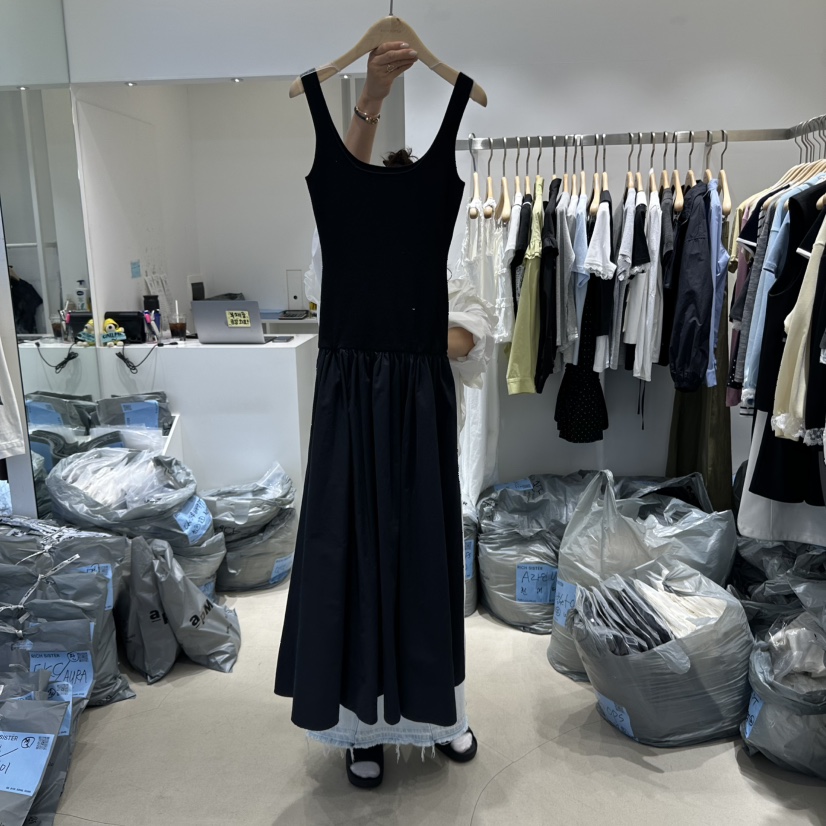 RICH SISTER韓國直郵㊣東大門實拍女裝新款25春夏休閑連衣裙RICH SISTER連衣裙