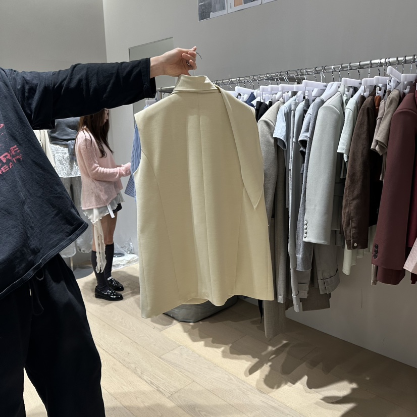 FAVOR-P韓國直郵㊣女裝新品時尚推薦人氣休閑熱賣25春夏馬甲FAVOR-P馬甲