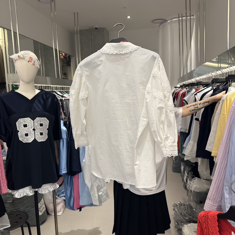 ARTE STUDIO韓國直郵㊣東大門實拍女裝新品25春夏襯衫蕾絲衫ARTE STUDIO襯衫/蕾絲衫