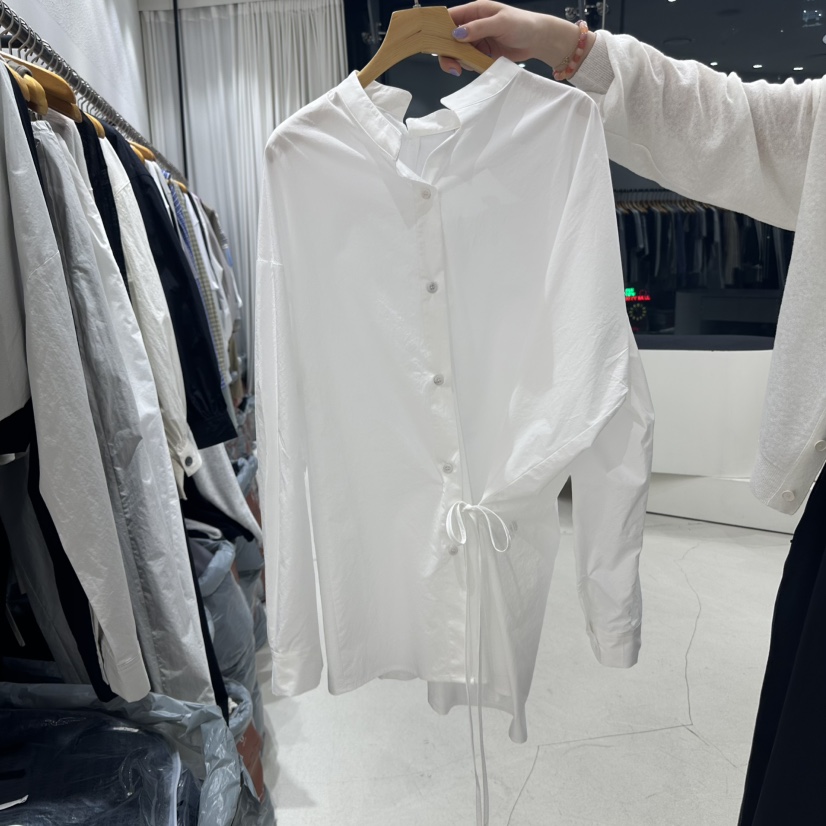TREND SELLER/G韓國直郵㊣東大門實拍女裝新款25春夏襯衫蕾絲衫G/TREND SELLER襯衫/蕾絲衫