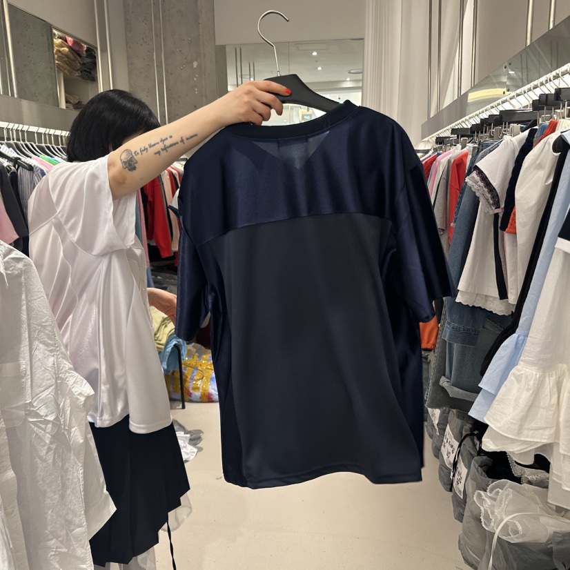 ARTE STUDIO直郵韓國代購㊣女裝新品時尚休閑25春夏T恤刺繡ARTE STUDIOT恤