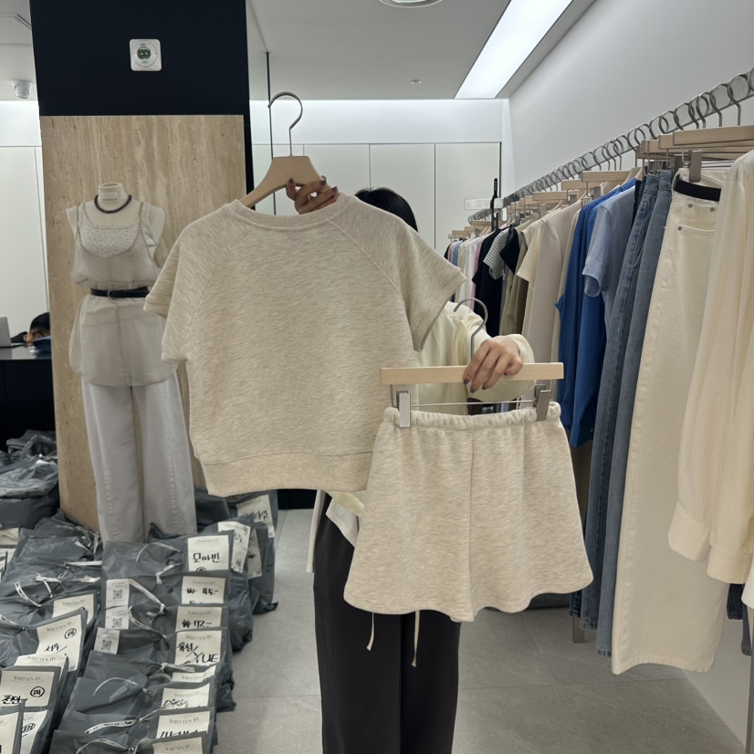 WRITTEN BY韓國㊣直郵東大門代購女裝新品人氣休閑套裝兩件套WRITTEN BY套裝
