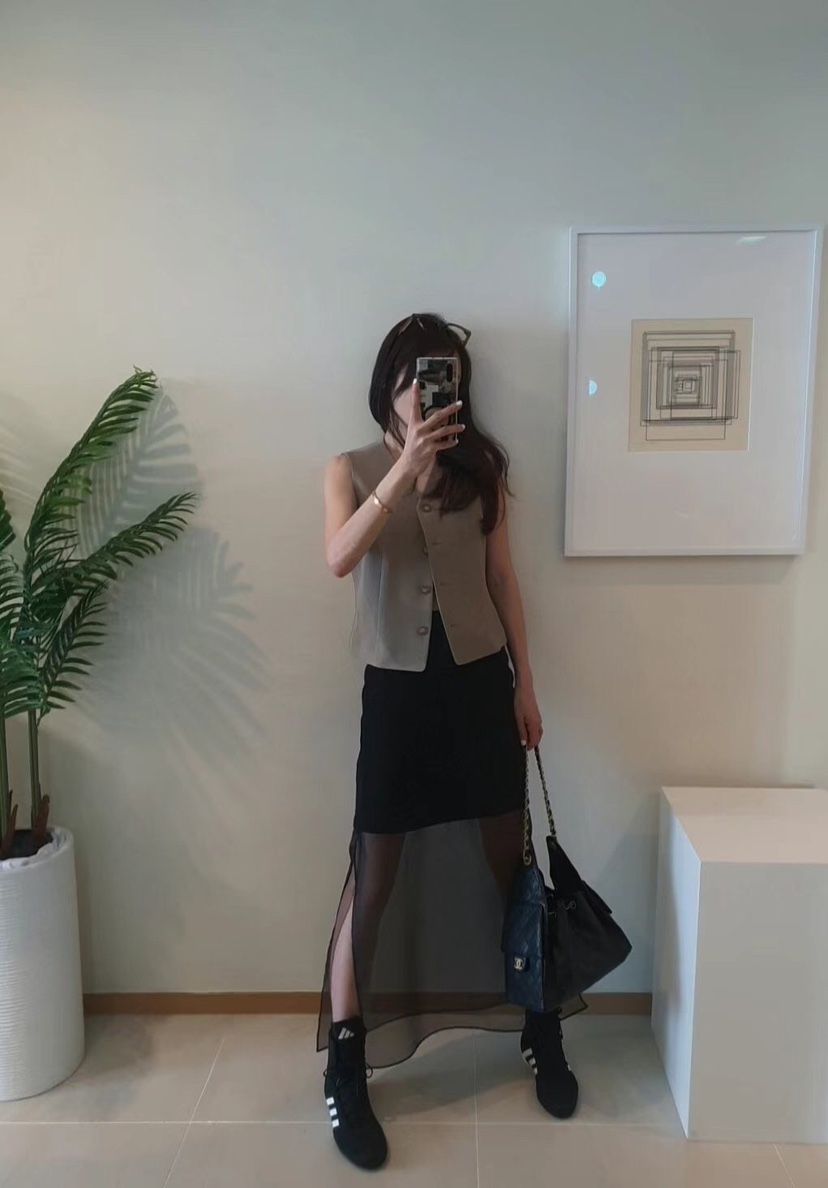 GENTLE B韓國直郵㊣東大門實拍女裝新款推薦25春夏熱賣長裙GENTLE B長裙