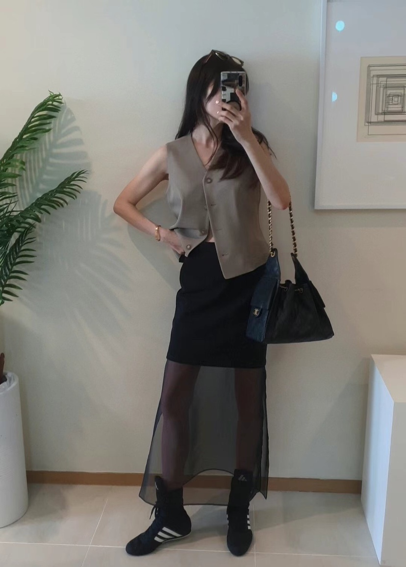 GENTLE B韓國直郵㊣東大門實拍女裝新款推薦25春夏熱賣長裙GENTLE B長裙