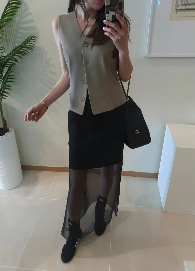 GENTLE B韓國直郵㊣東大門實拍女裝新款推薦25春夏熱賣長裙GENTLE B長裙
