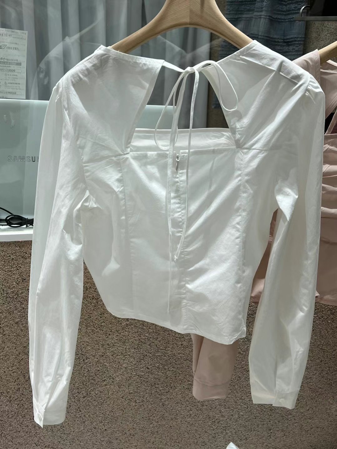 HAVE韓國直郵㊣女裝新品推薦25春夏休閑熱賣時尚襯衫蕾絲衫HAVE襯衫/蕾絲衫