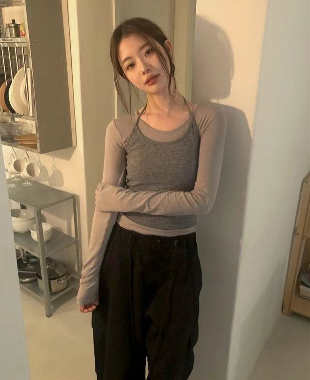 HAVE韓國直郵㊣女裝新品休閑熱賣25春夏推薦人氣時尚吊帶背心HAVE吊帶/背心
