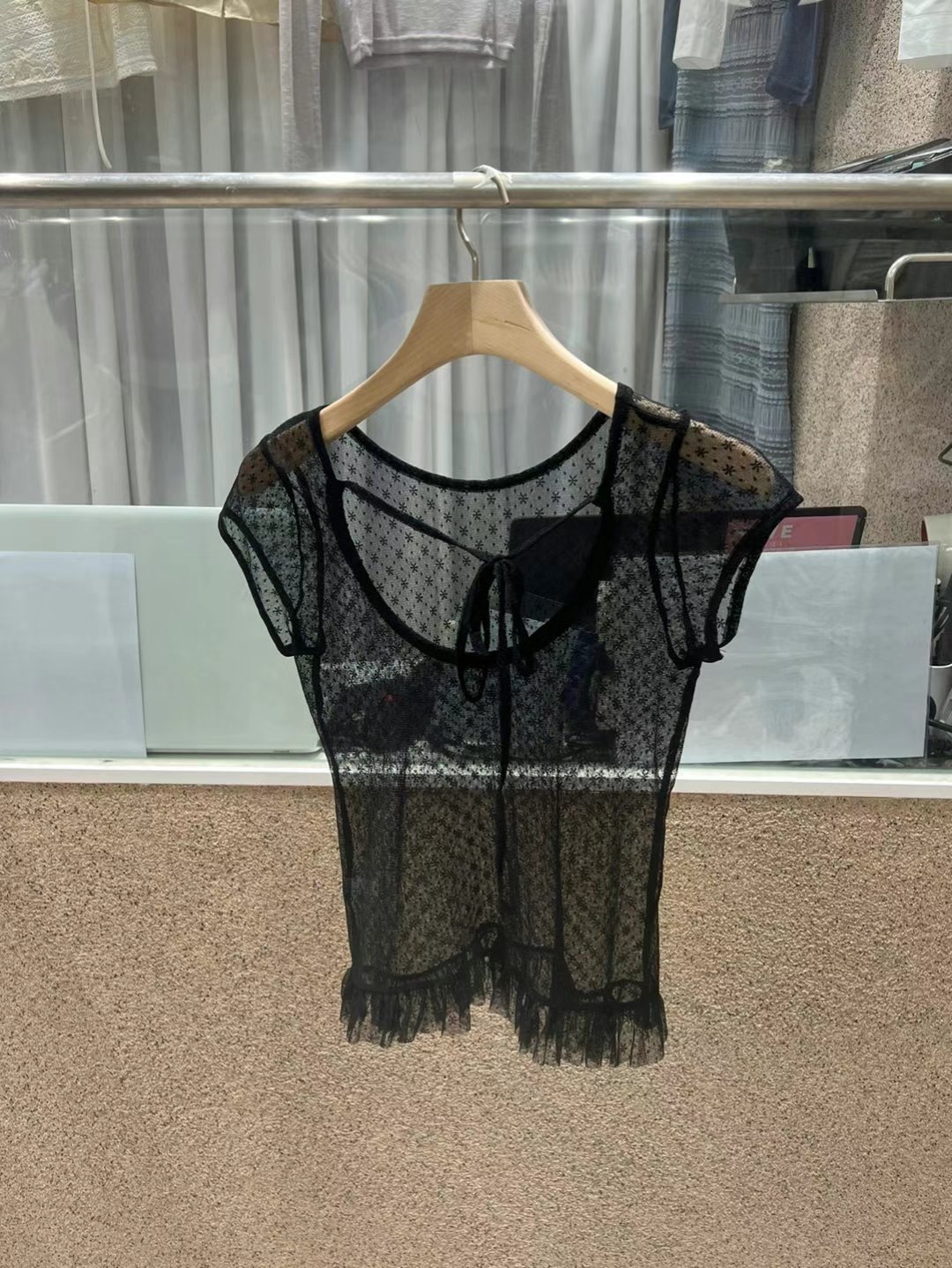 HAVE直郵韓國代購㊣女裝新品25春夏時尚熱賣推薦襯衫蕾絲衫HAVE襯衫/蕾絲衫