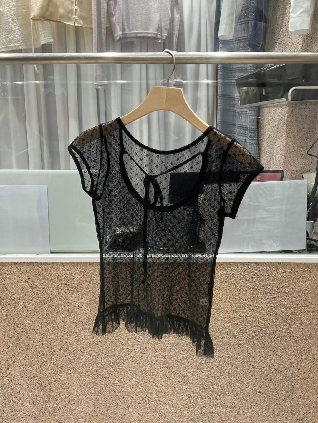 HAVE直郵韓國代購㊣女裝新品25春夏時尚熱賣推薦襯衫蕾絲衫HAVE襯衫/蕾絲衫圖色3