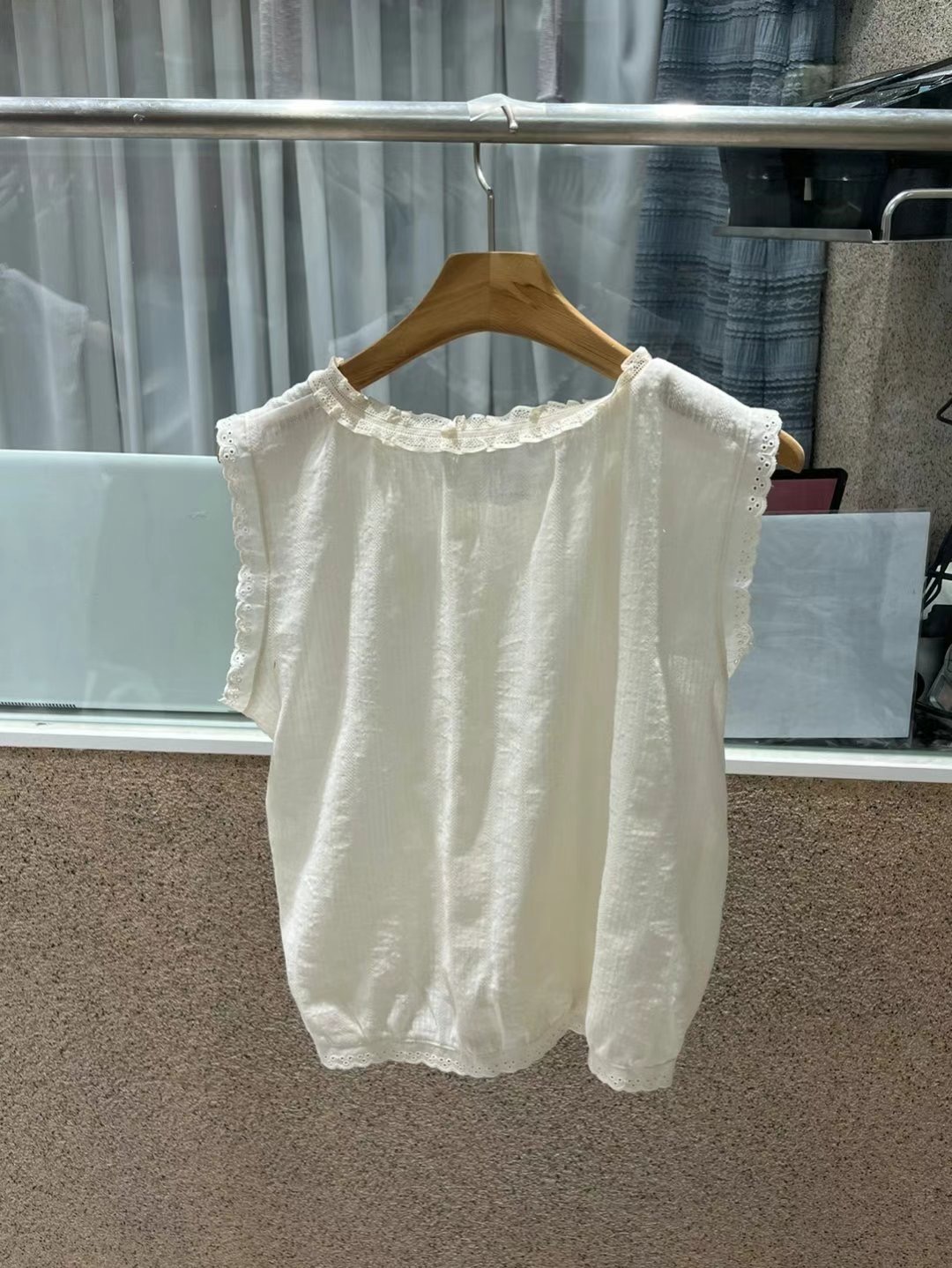 HAVE韓國㊣直郵東大門代購女裝新款25春夏熱賣人氣襯衫蕾絲衫HAVE襯衫/蕾絲衫