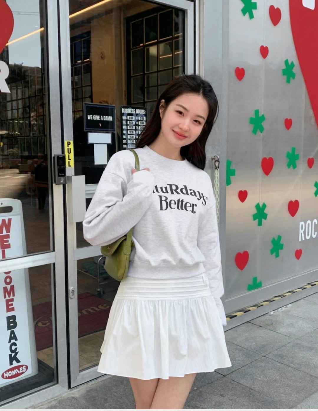 AFARRIER直郵韓國代購㊣女裝新款休閑人氣熱賣推薦短裙褶皺AFARRIER短裙