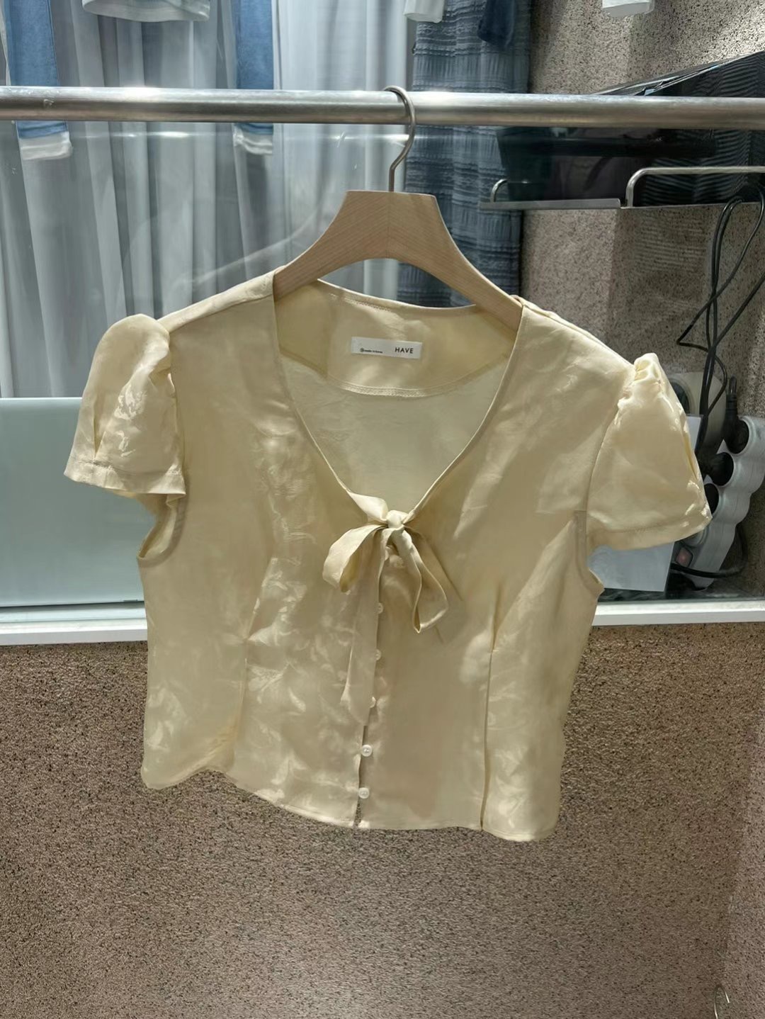 HAVE韓國直郵㊣女裝新款25春夏熱賣時尚推薦人氣襯衫蕾絲衫HAVE襯衫/蕾絲衫