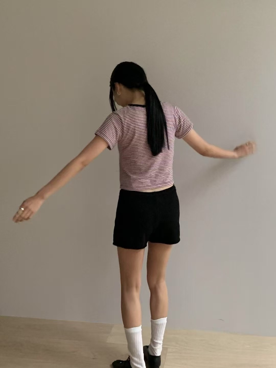 HANDER韓國㊣直郵東大門代購女裝新款時尚人氣推薦熱賣休閑T恤HANDERT恤