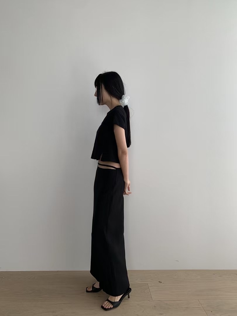 HANDER韓國直郵㊣東大門實拍女裝新品人氣時尚推薦25春夏長裙HANDER長裙
