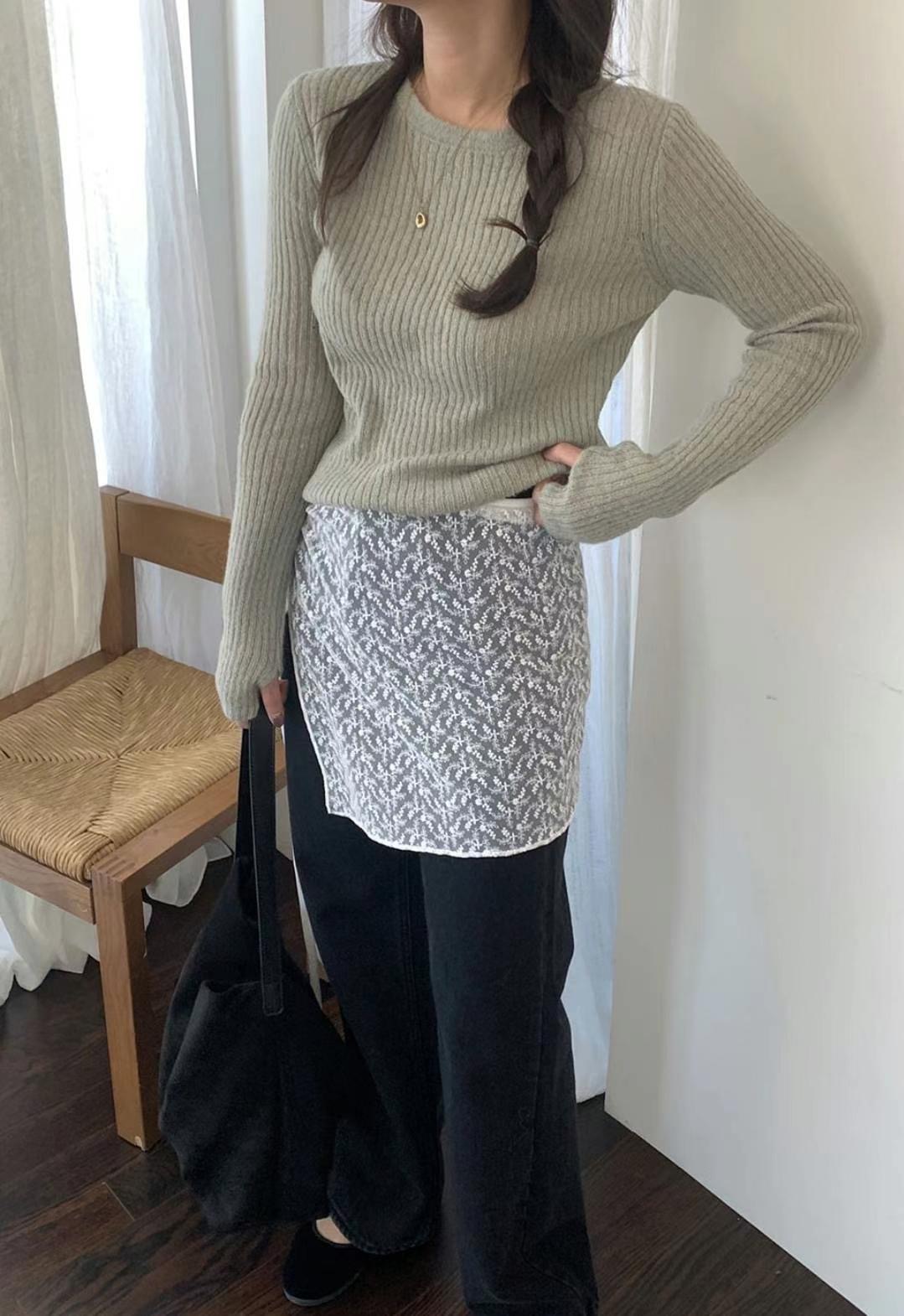 GLOWY韓國直郵㊣東大門實拍女裝新款25春夏人氣熱賣時尚短裙GLOWY短裙
