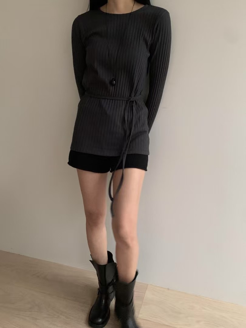 HANDER韓國直郵㊣東大門實拍女裝新款休閑熱賣推薦人氣針織衫HANDER針織衫