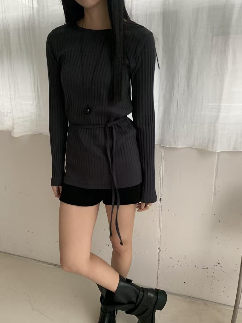 HANDER韓國直郵㊣東大門實拍女裝新款休閑熱賣推薦人氣針織衫HANDER針織衫