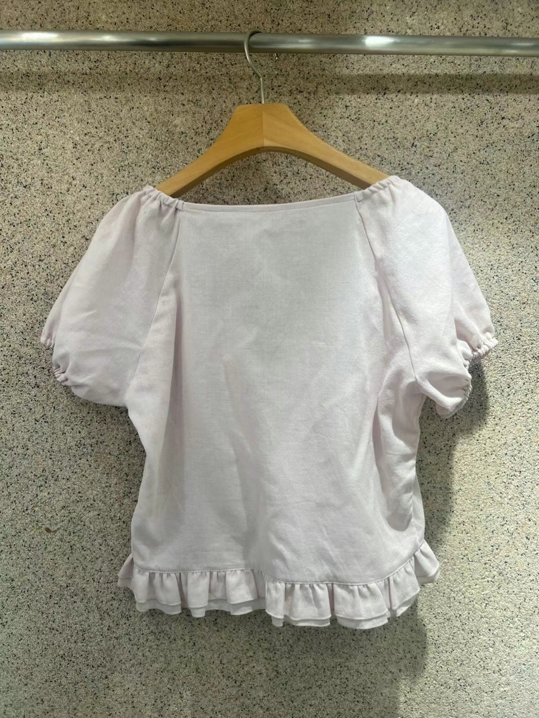 HAVE直郵韓國代購㊣女裝新品休閑時尚25春夏推薦襯衫蕾絲衫HAVE襯衫/蕾絲衫