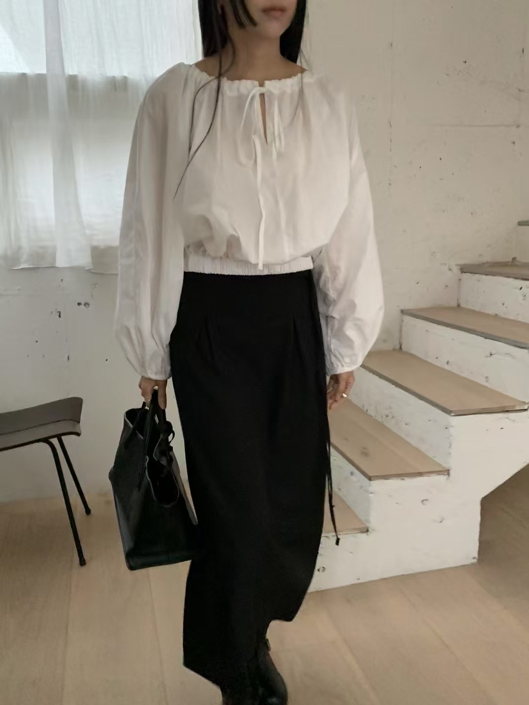HANDER韓國㊣直郵東大門代購女裝新品人氣推薦熱賣襯衫蕾絲衫HANDER襯衫/蕾絲衫