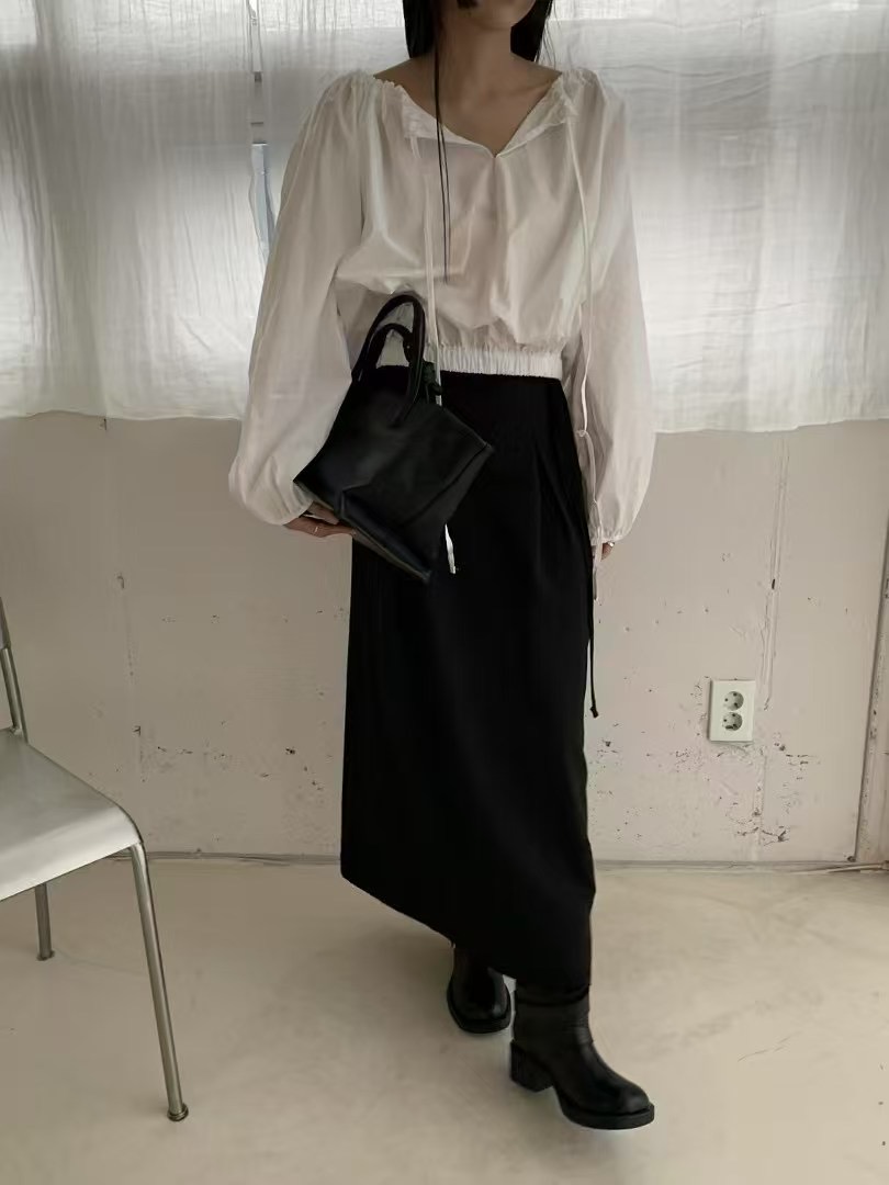 HANDER韓國㊣直郵東大門代購女裝新品人氣推薦熱賣襯衫蕾絲衫HANDER襯衫/蕾絲衫