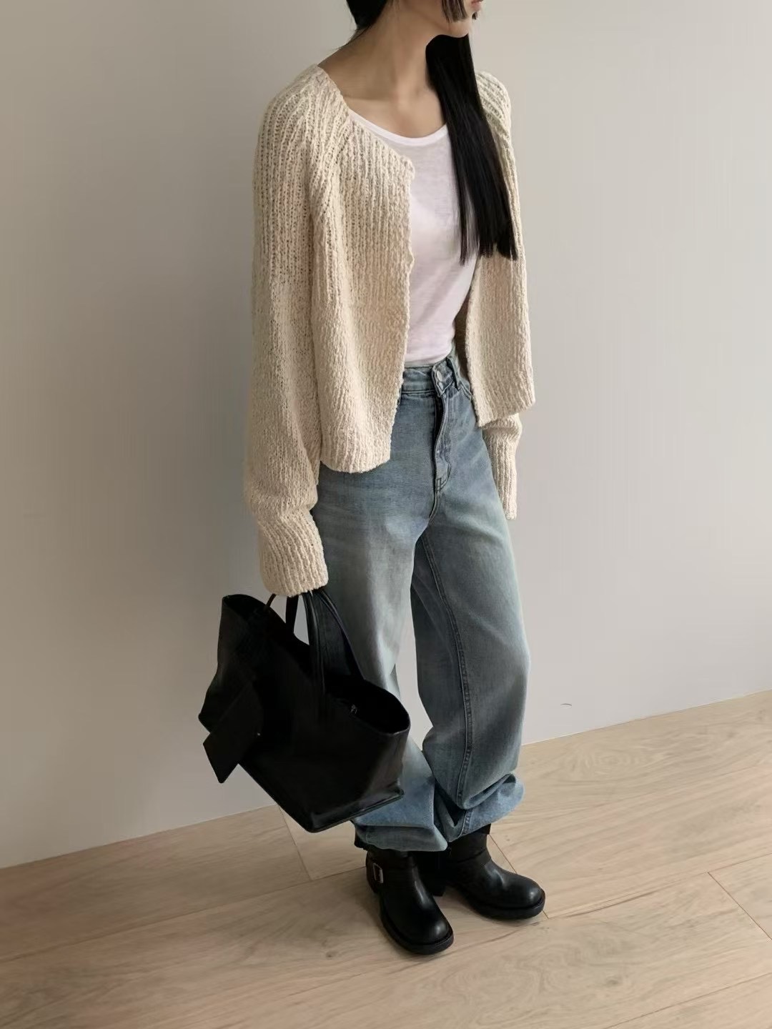 HANDER直郵韓國代購㊣女裝新品休閑推薦人氣25春夏熱賣針織衫HANDER針織衫