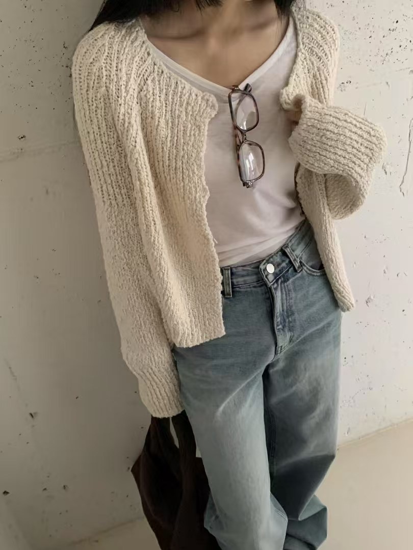 HANDER直郵韓國代購㊣女裝新品休閑推薦人氣25春夏熱賣針織衫HANDER針織衫