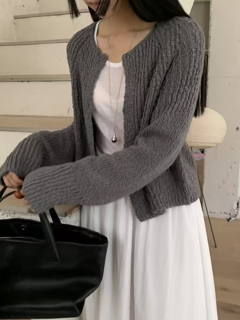 HANDER直郵韓國代購㊣女裝新品休閑推薦人氣25春夏熱賣針織衫HANDER針織衫