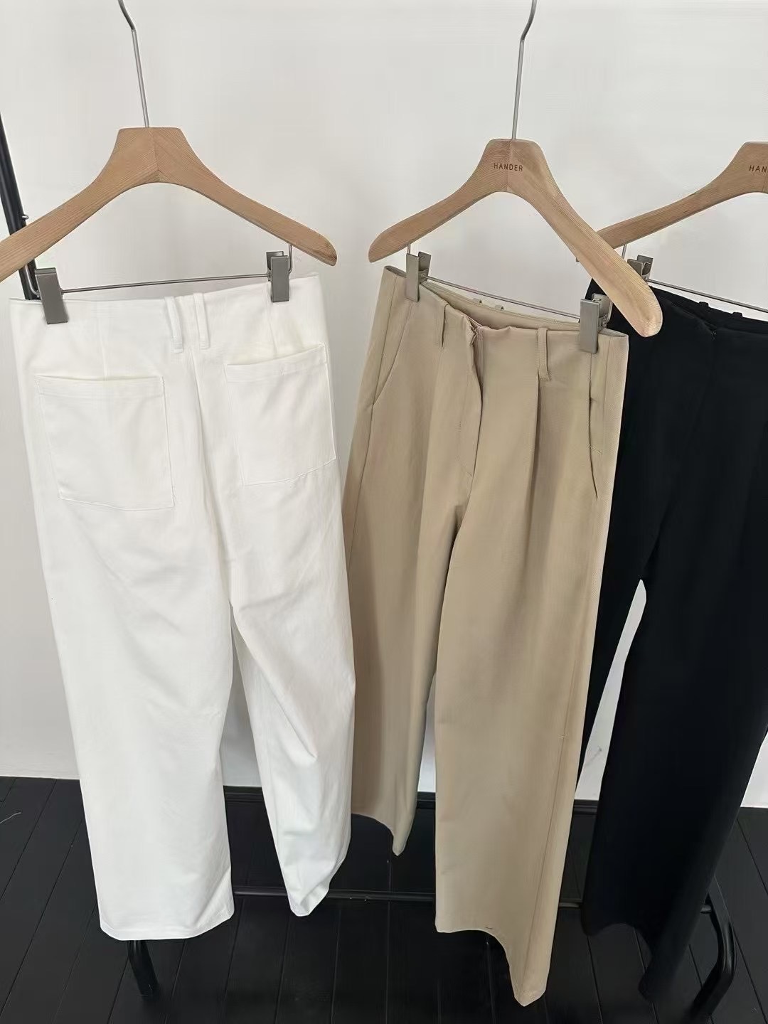 HANDER直郵韓國代購㊣女裝新品人氣休閑25春夏時尚推薦休閑褲HANDER休閑褲
