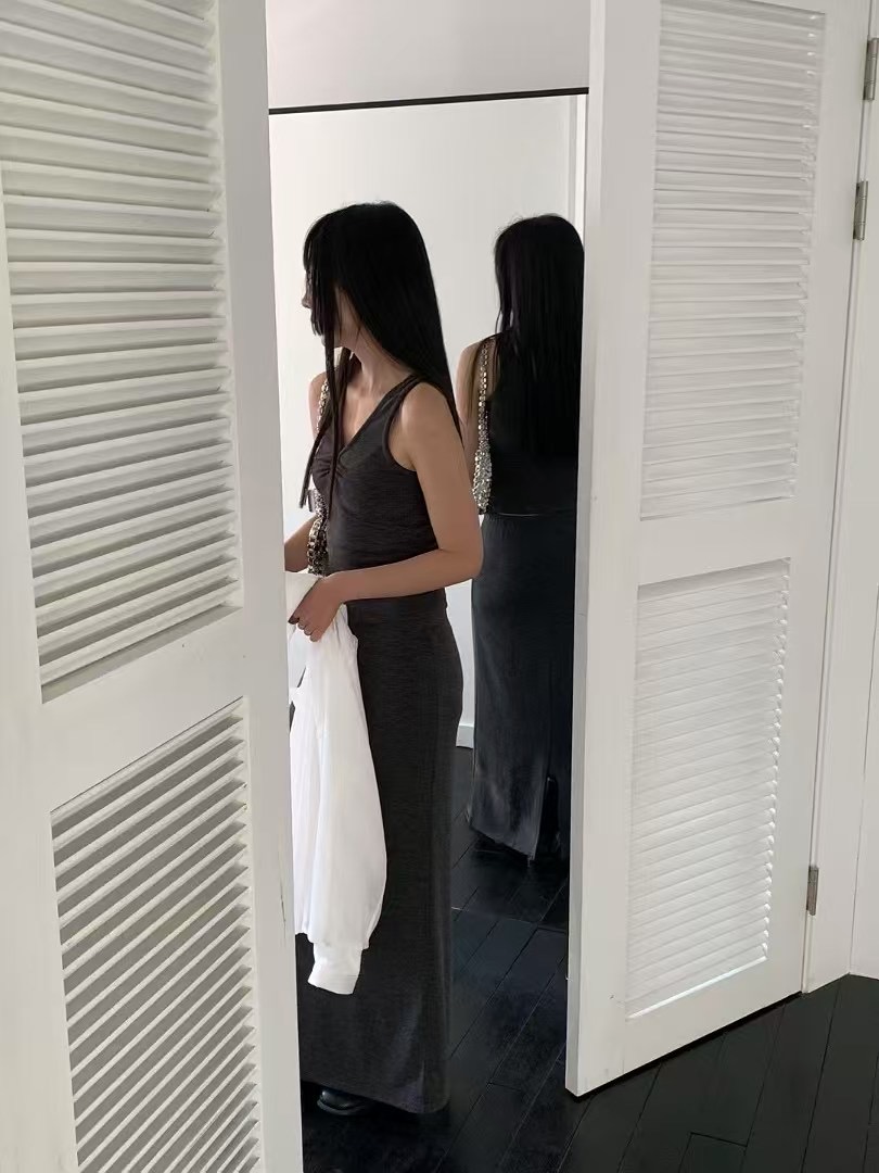 HANDER韓國㊣直郵東大門代購女裝新款25春夏熱賣休閑吊帶背心HANDER吊帶/背心