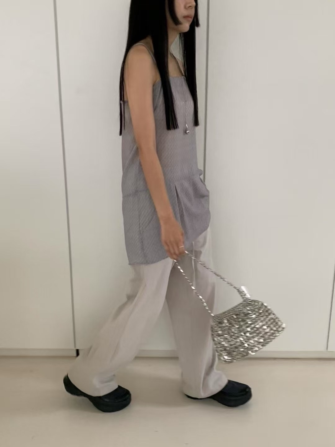 HANDER直郵韓國代購㊣女裝新款25春夏熱賣休閑推薦吊帶背心HANDER吊帶/背心