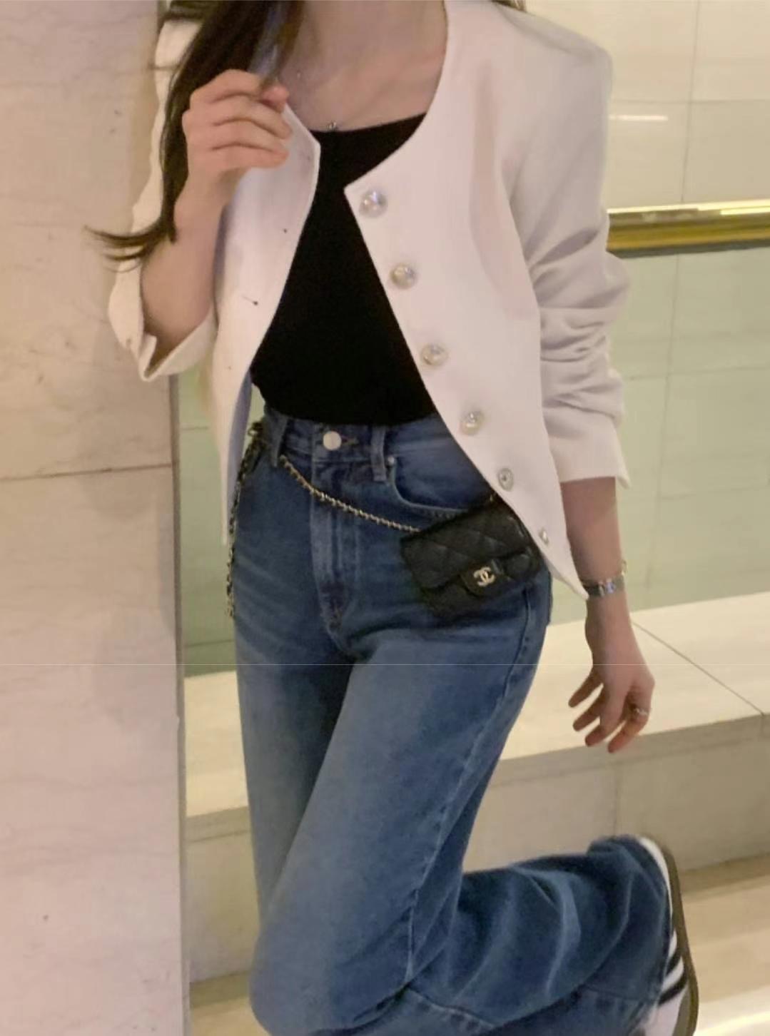 GLOWY韓國直郵㊣東大門實拍女裝新品熱賣時尚休閑人氣推薦夾克GLOWY夾克