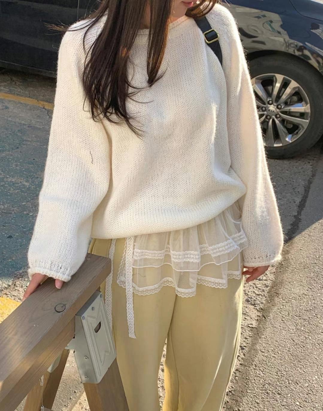 GLOWY直郵韓國代購㊣女裝新款休閑人氣25春夏時尚推薦熱賣短裙GLOWY短裙
