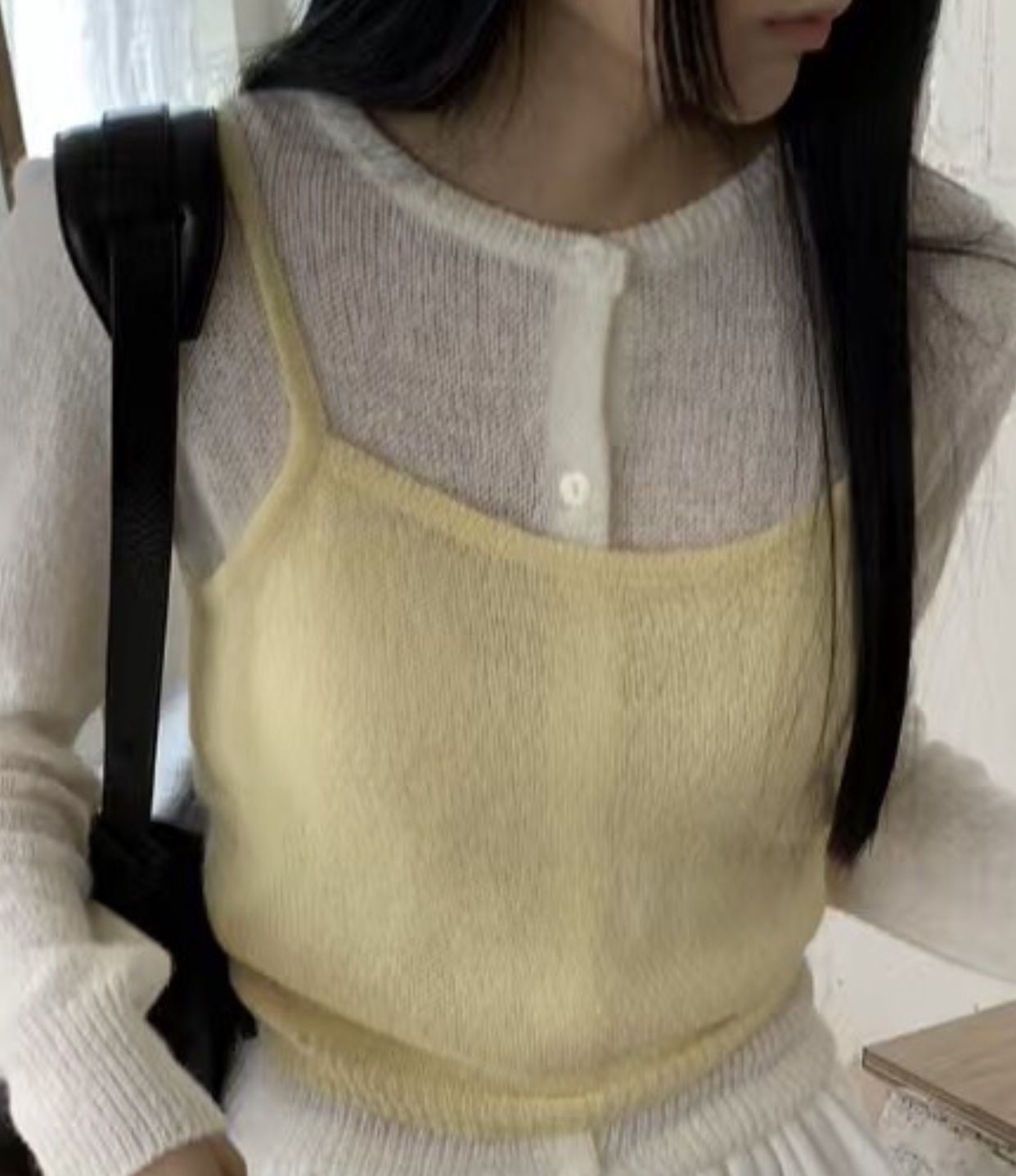 HANDER韓國直郵㊣東大門實拍女裝新品推薦熱賣時尚吊帶背心HANDER吊帶/背心圖色2