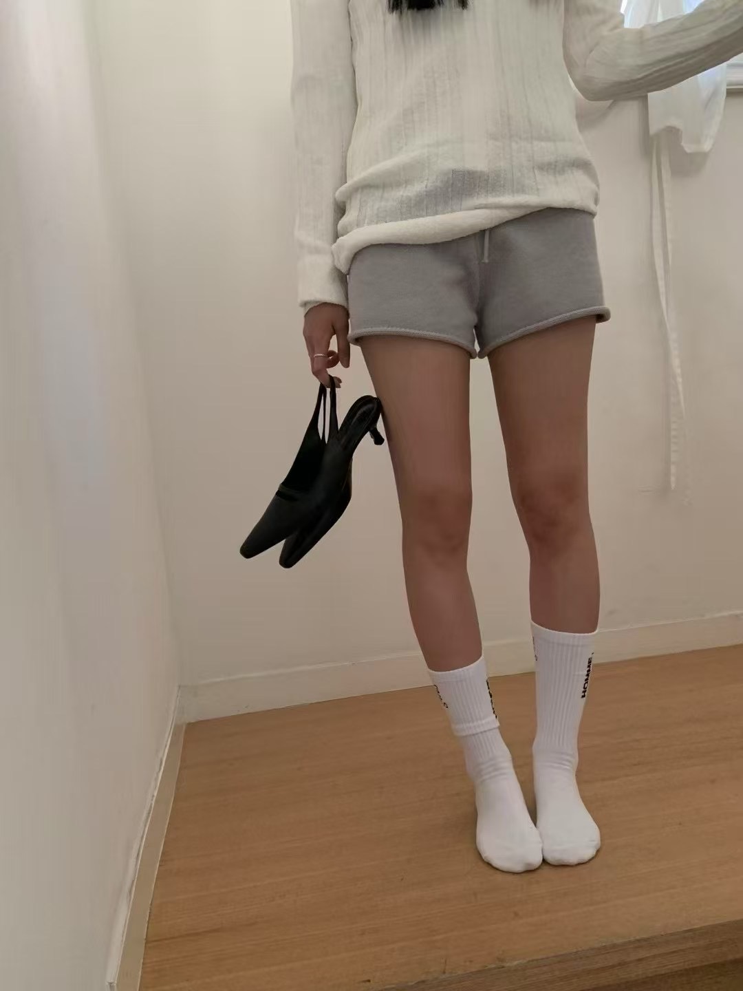 HANDER韓國直郵㊣東大門實拍女裝新款推薦熱賣25春夏時尚短褲HANDER短褲