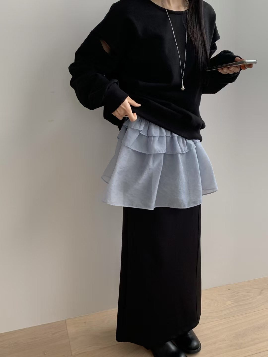 HANDER韓國直郵㊣女裝新品推薦熱賣休閑人氣時尚25春夏衛衣HANDER衛衣