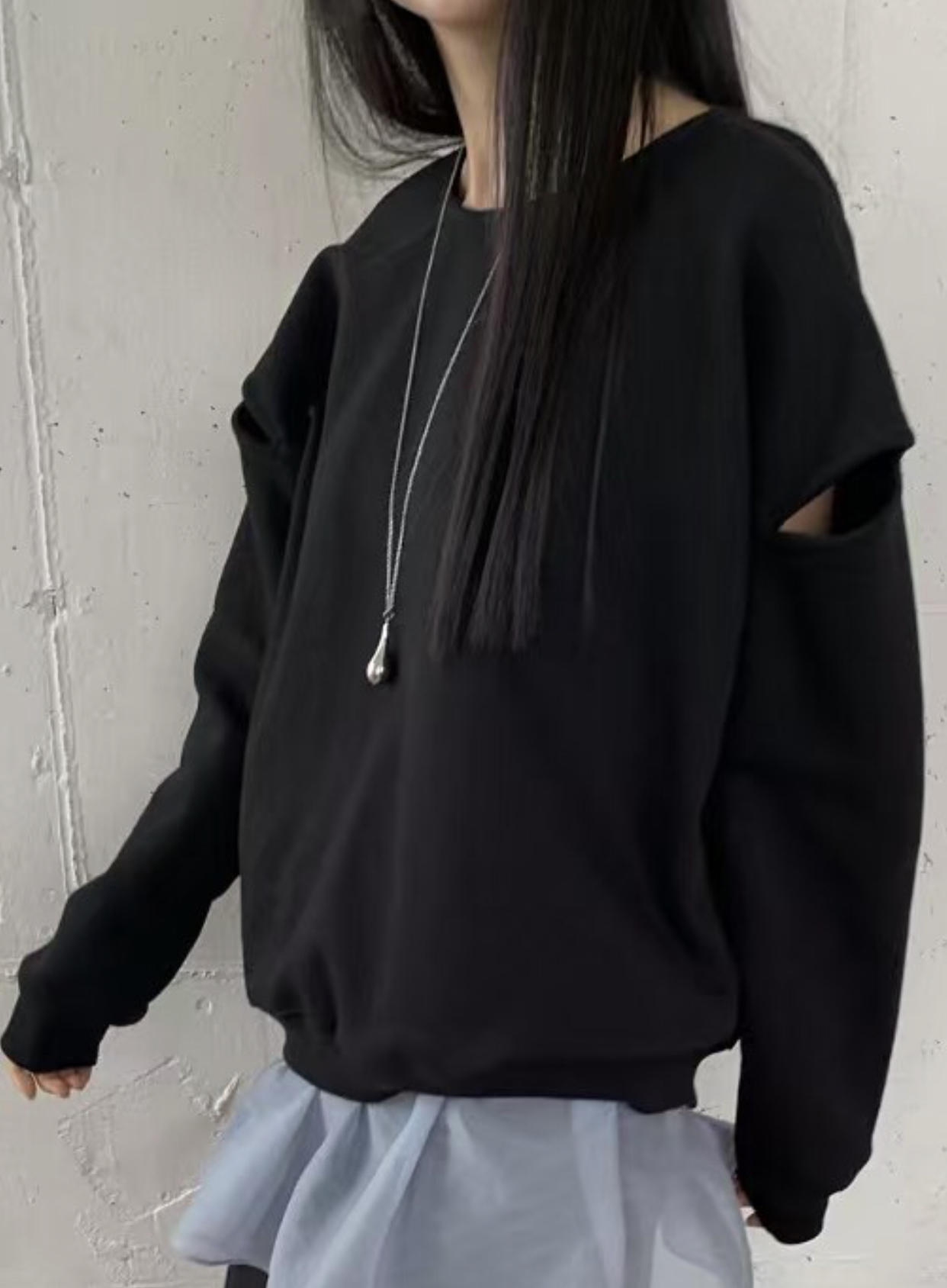 HANDER韓國直郵㊣女裝新品推薦熱賣休閑人氣時尚25春夏衛衣HANDER衛衣圖色2