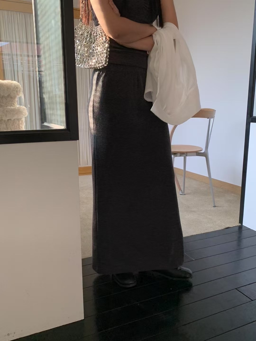 HANDER韓國直郵㊣東大門實拍女裝新款休閑熱賣25春夏推薦長裙HANDER長裙