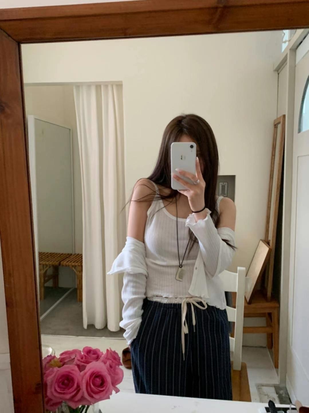 GLOWY韓國㊣直郵東大門代購女裝新品推薦熱賣25春夏套裝開衫GLOWY套裝