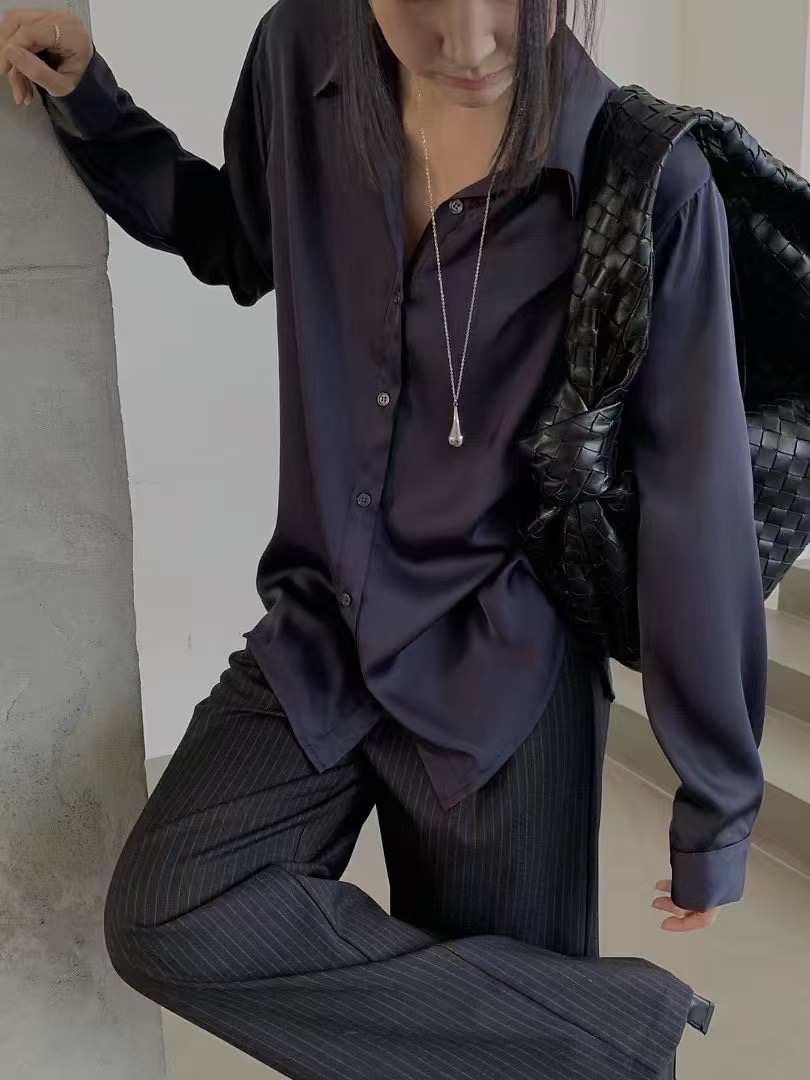 HANDER韓國直郵㊣東大門實拍女裝新品人氣時尚熱賣襯衫蕾絲衫HANDER襯衫/蕾絲衫圖色3