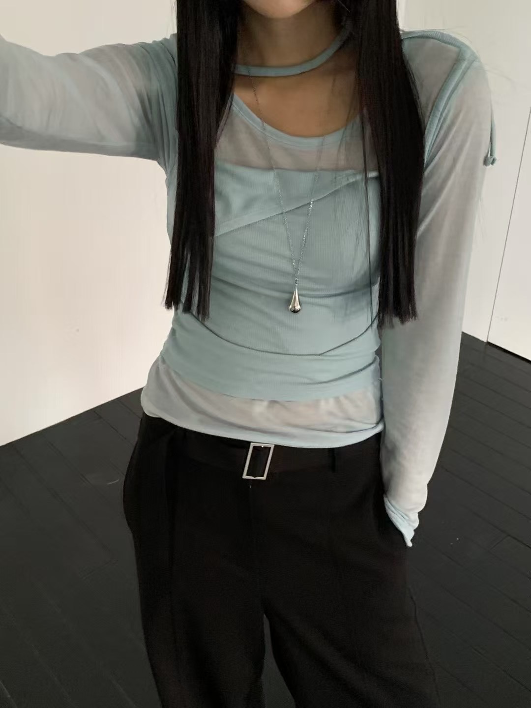 HANDER韓國㊣直郵東大門代購女裝新款休閑時尚熱賣25春夏套裝HANDER套裝