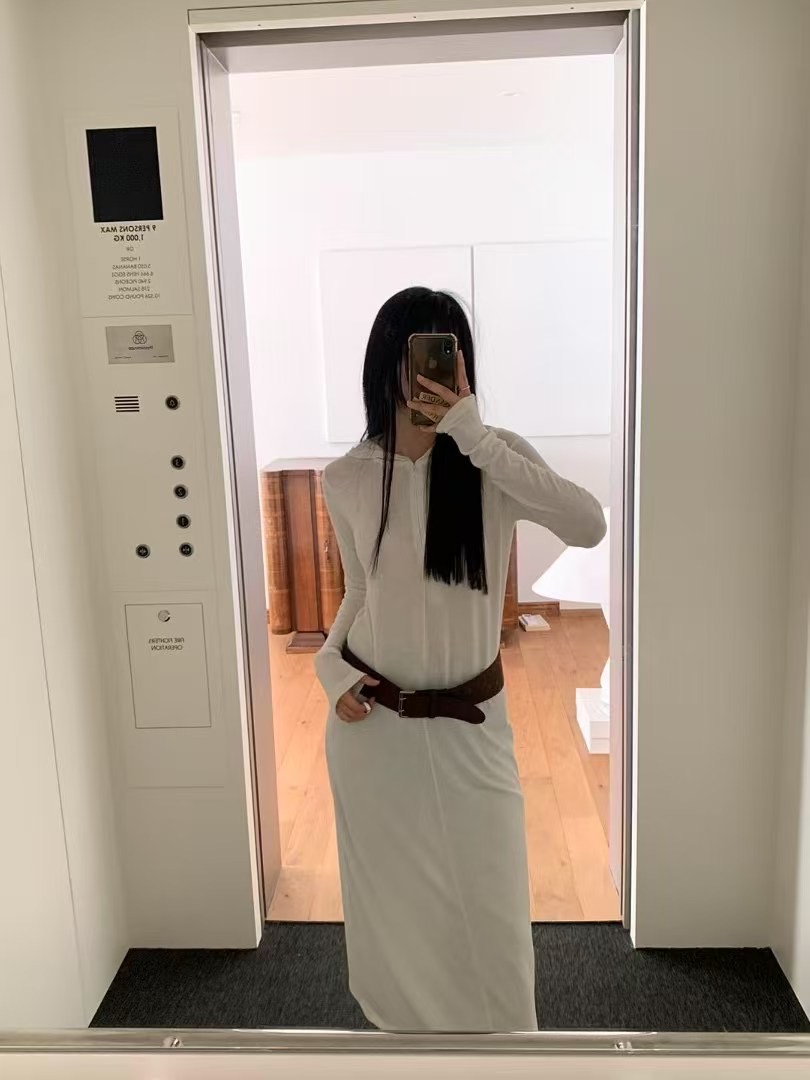 HANDER韓國㊣直郵東大門代購女裝新品推薦時尚25春夏連衣裙HANDER連衣裙